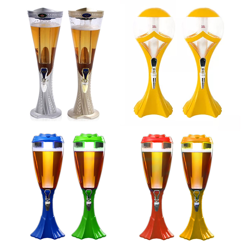 Distributeur de boissons de tour de bière 3L 3