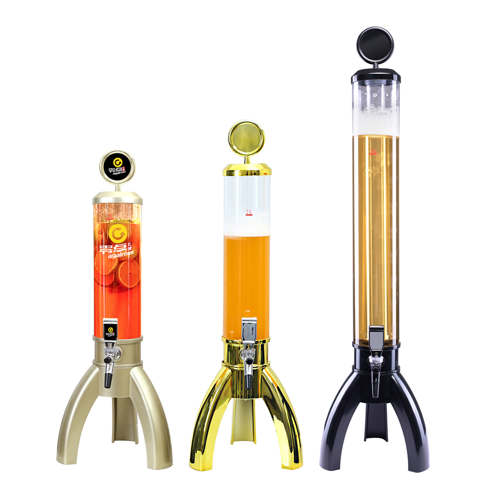 Distributeur de boissons de tour de bière 3L 7