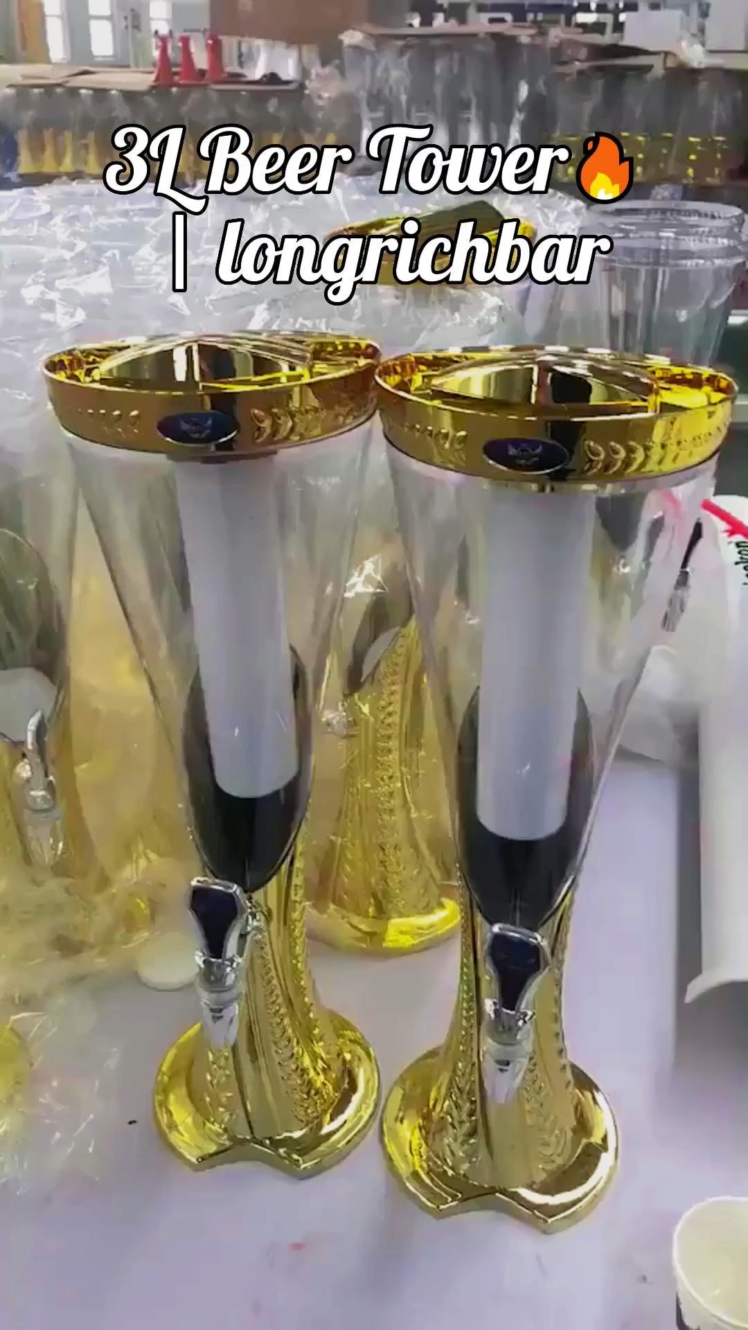 Distributeur de boissons de tour de bière 3L 1