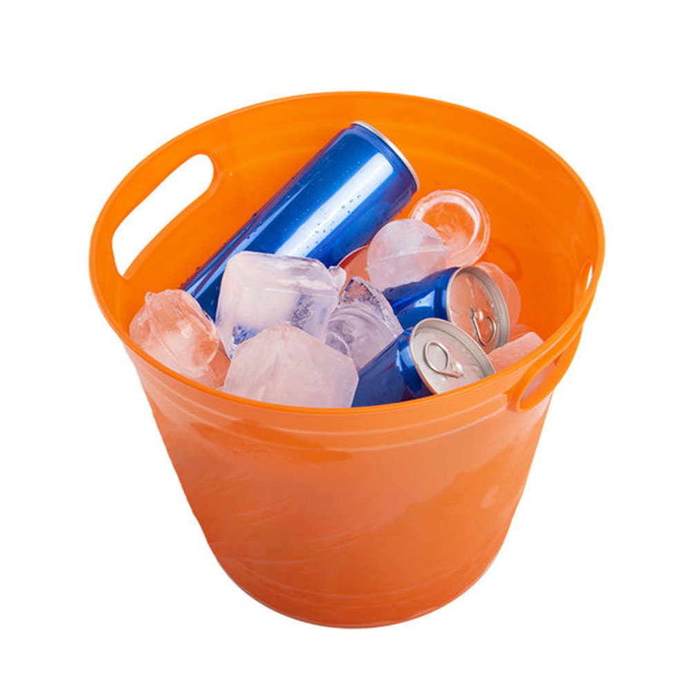 Seaux à glace ronds en plastique 6L 5