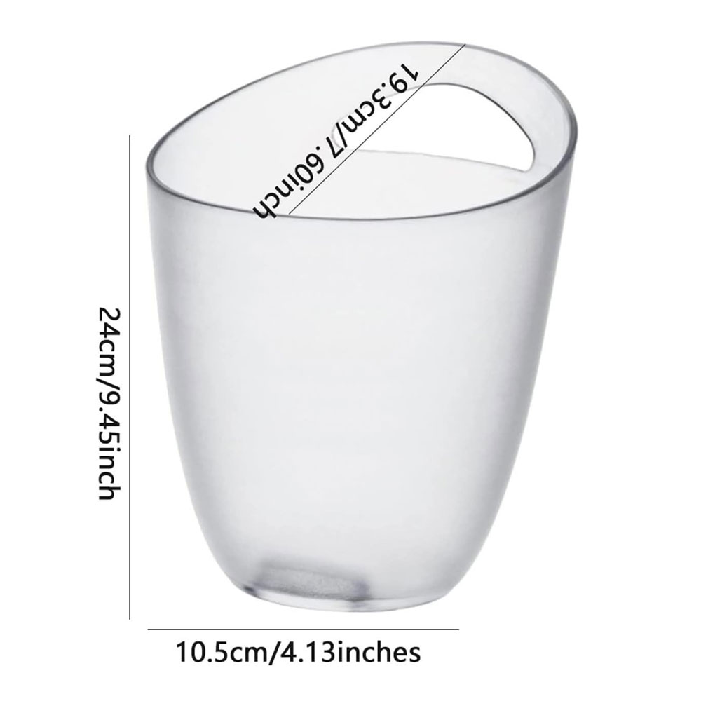 3L Frosted Ice Bucket 5