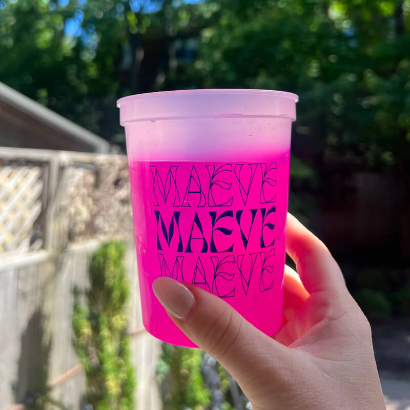 Custom Printed Personalized Stadium Cups 16oz 5
