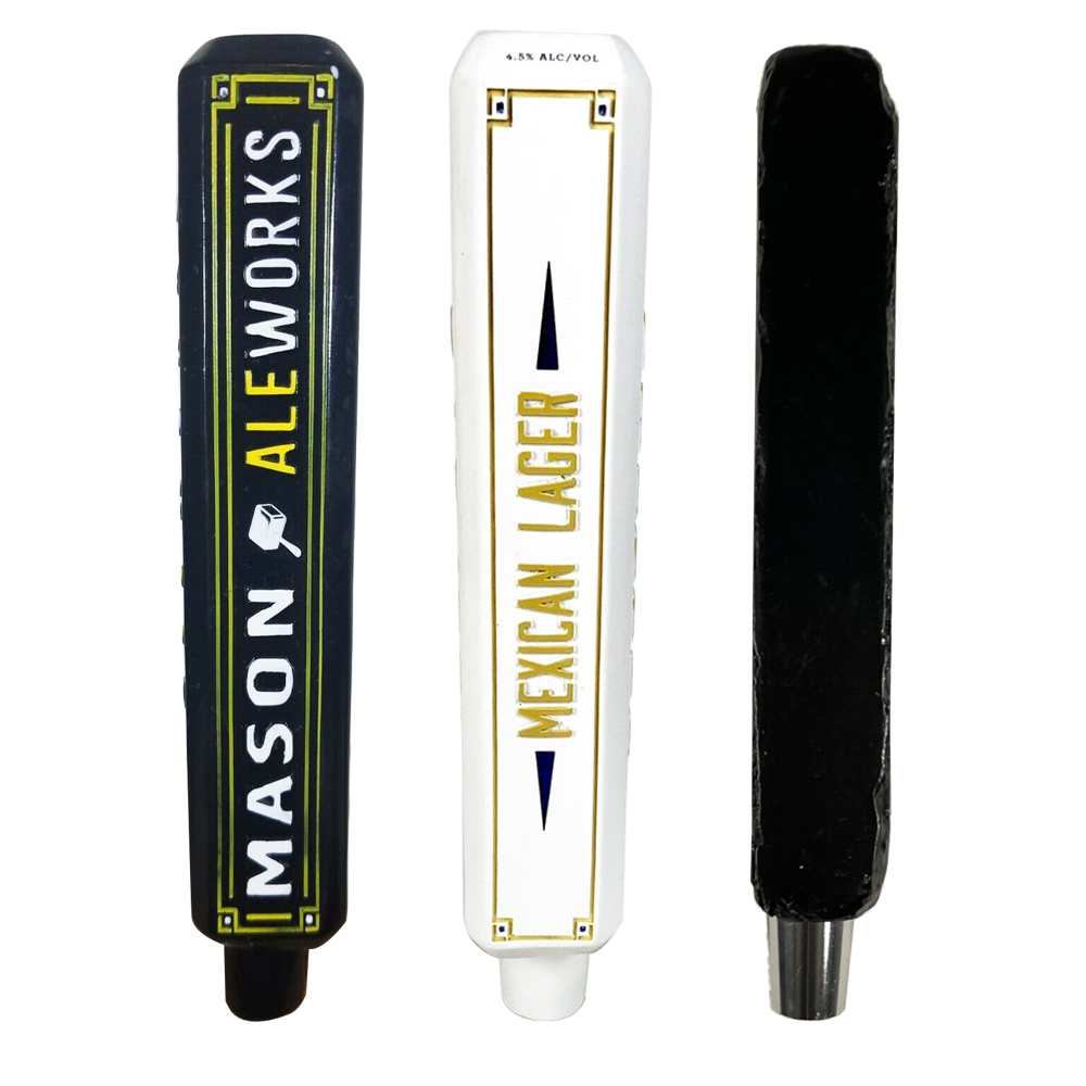 Alças de torneira de cerveja de resina personalizadas 3