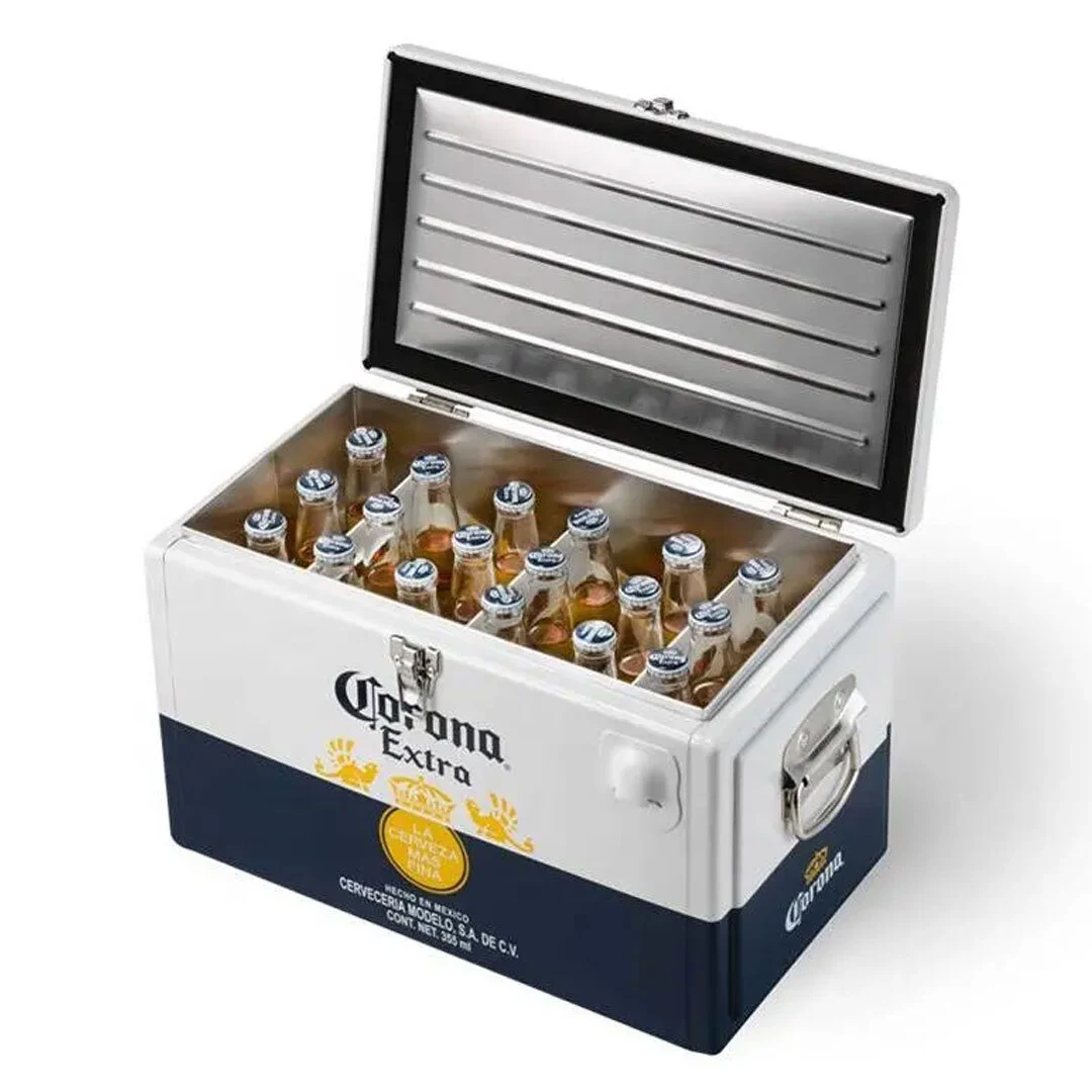 Bedruckte 20-l-Retro-Corona-Kühlbox 1