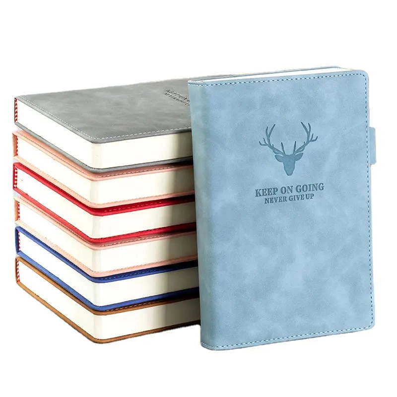 Wholesale Leather notebook custom logo 1