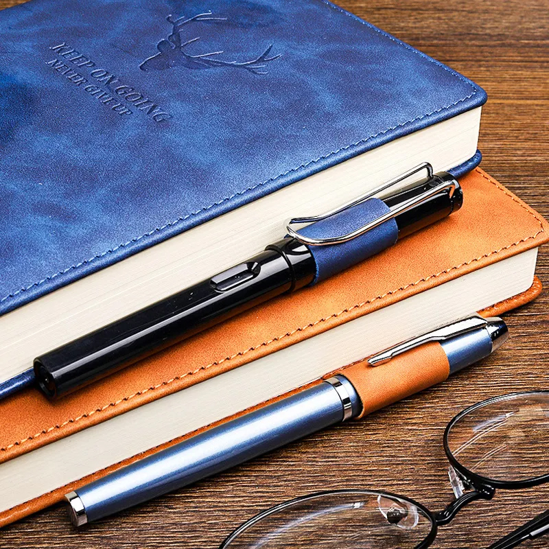 Wholesale Leather notebook custom logo 2