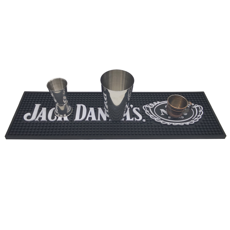 Tapete de borracha para bar Jack Daniels à venda 4