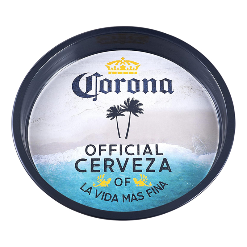Bandeja de cerveja redonda de Corona - Longrichbar