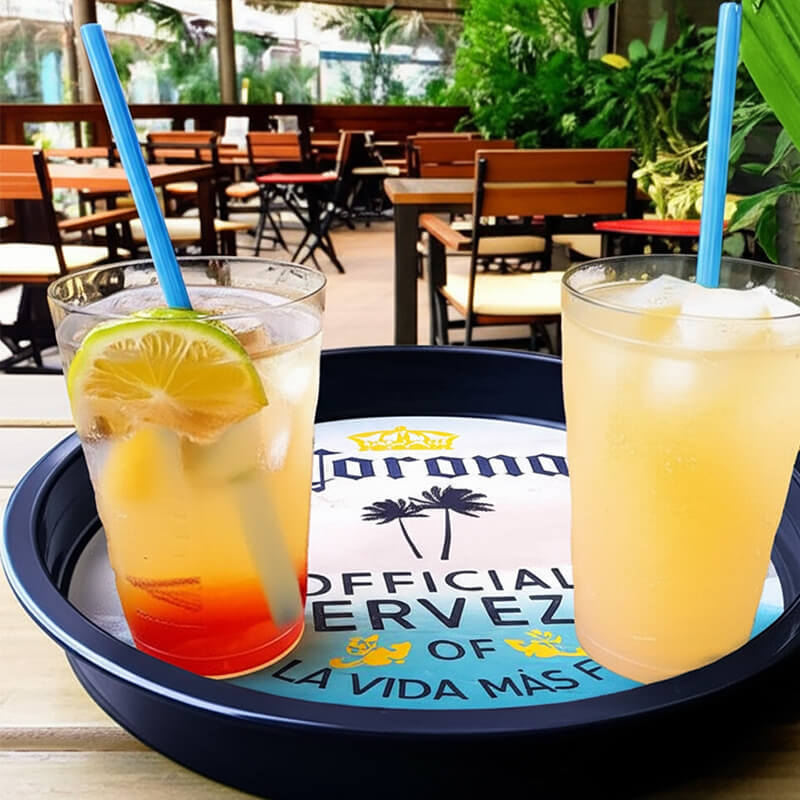 Bandeja de cerveja redonda de Corona - Longrichbar