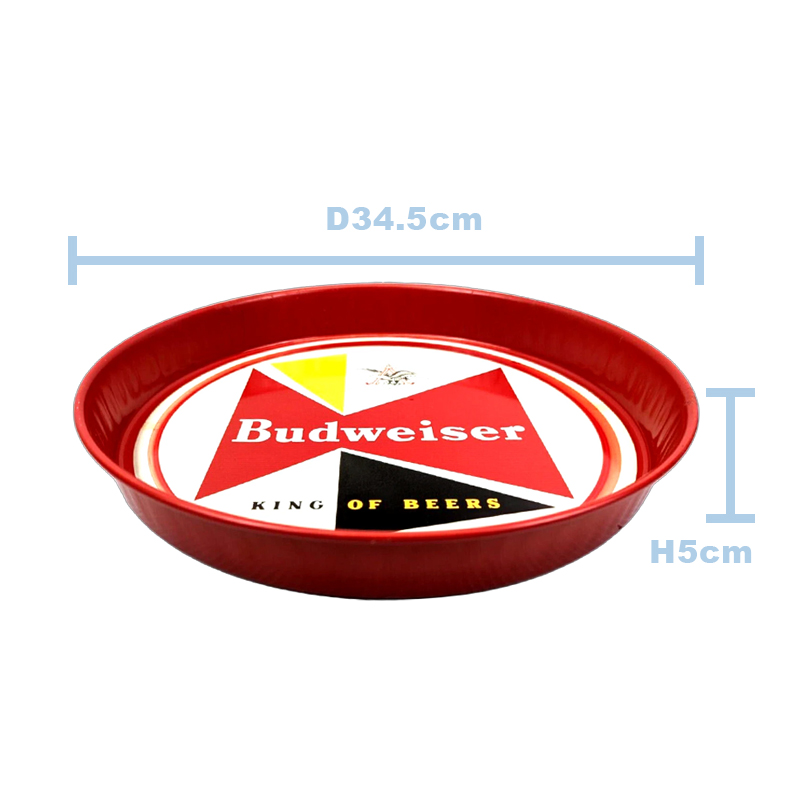Plateau de bière Budweiser