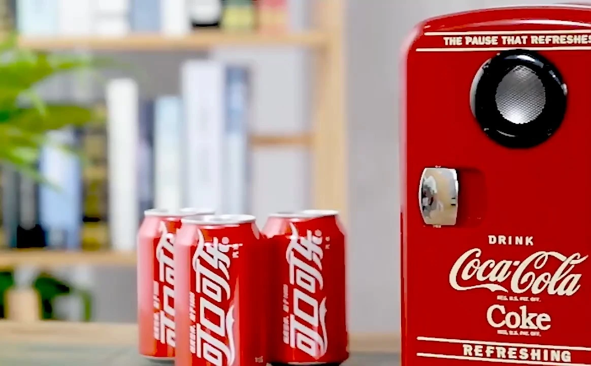 프로모션 코카콜라 블루투스 미니 냉장고