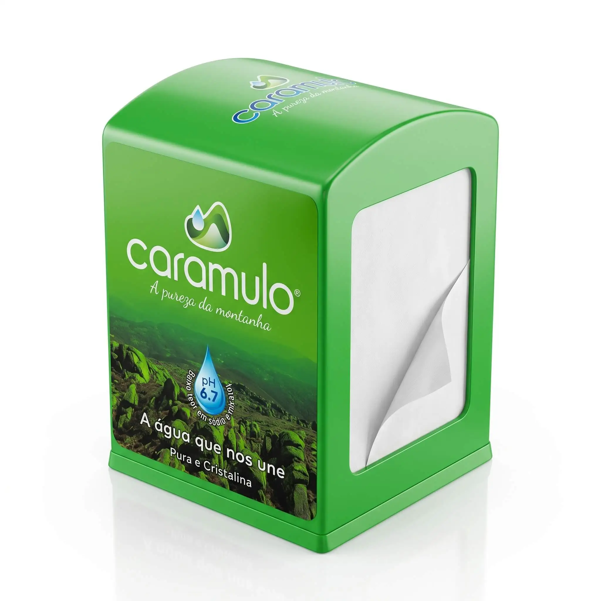 Dispensador de porta-guardanapos de plástico personalizado - Longrichbar