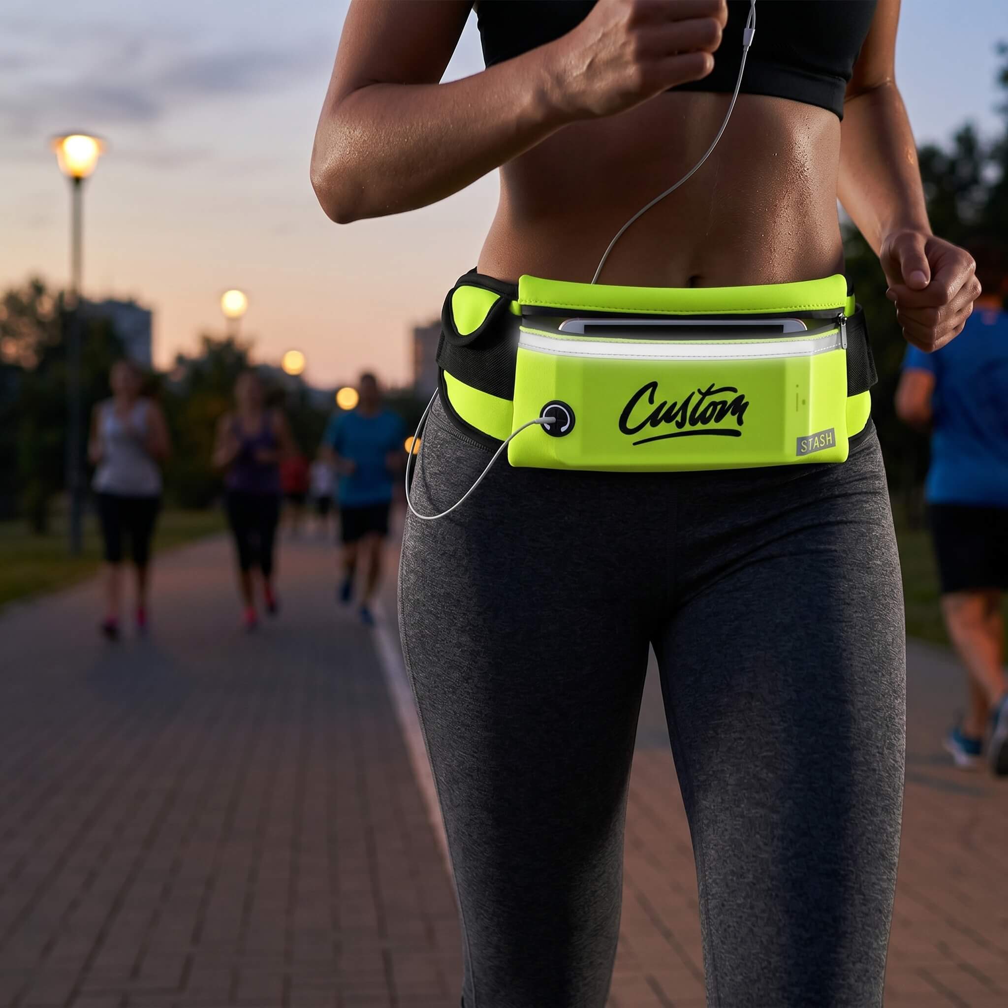 Bolsa de cintura esportiva personalizada por atacado - Longrichbar