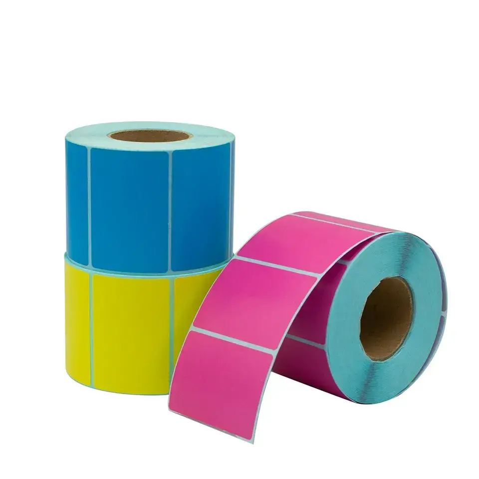 Thermal Paper Sticker Roll Custom Label Sticker JB-A1cost 5