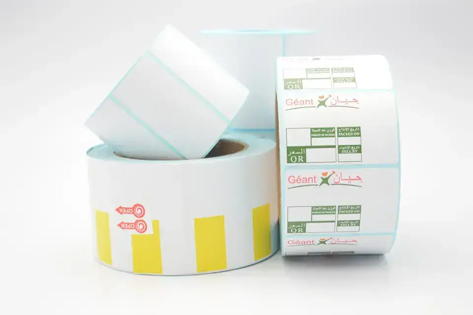 Thermal Paper Sticker Roll Custom Label Sticker JB-A1cost 7