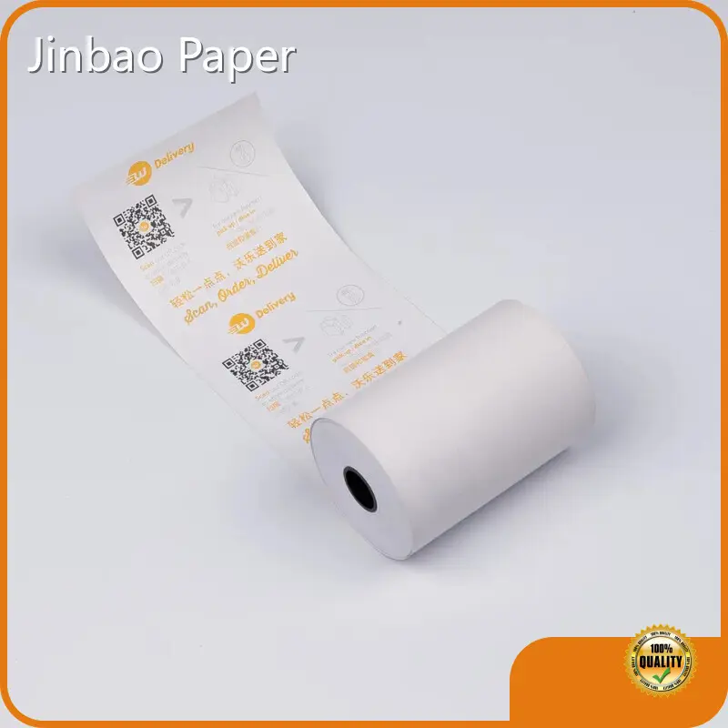 Custom Madethermal Paper Receipt Rolls AA Thermal Material and 100% Virgin Wood Pulp Paper 1