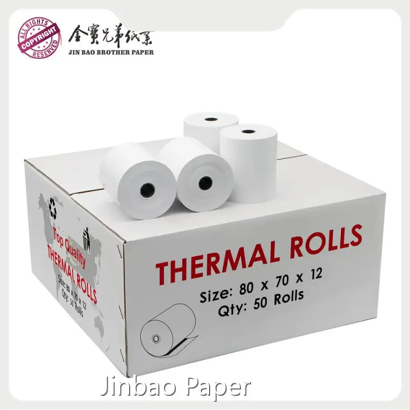 Jinbao Paper Paper Roll Printer 100% Virgin Wood Pulpfactory Price 1