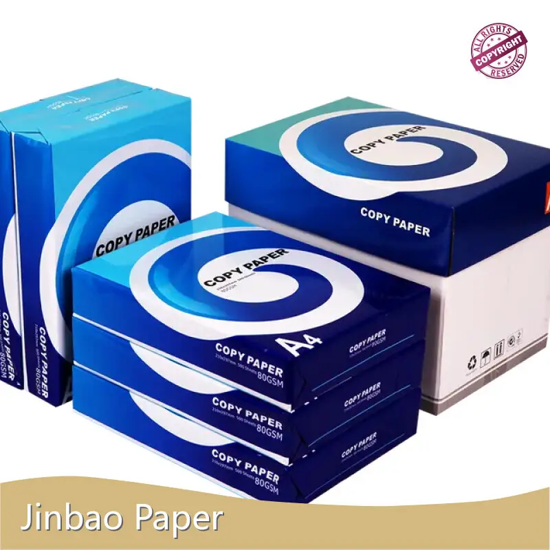 Buywholesale Copy Paper Manufacturers Jin Bao Brother 100% Virgin Wood Pulp 1