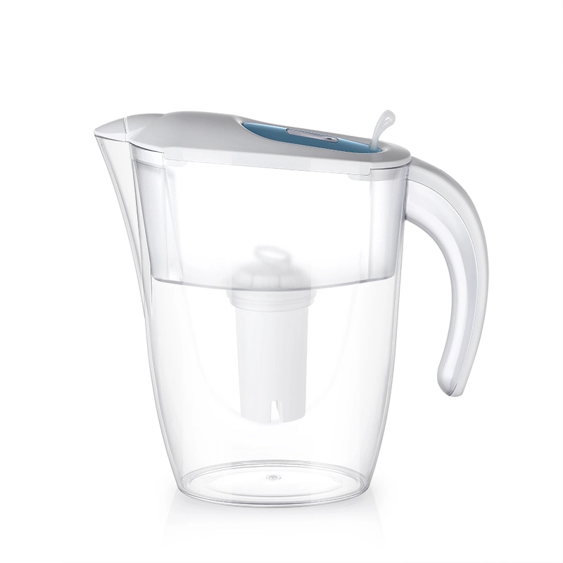 HS524 Carafe à eau filtrée par ioniseur alcalin minéral de 2,4 litres dans 10 tasses à pH naturel de 9,5 1