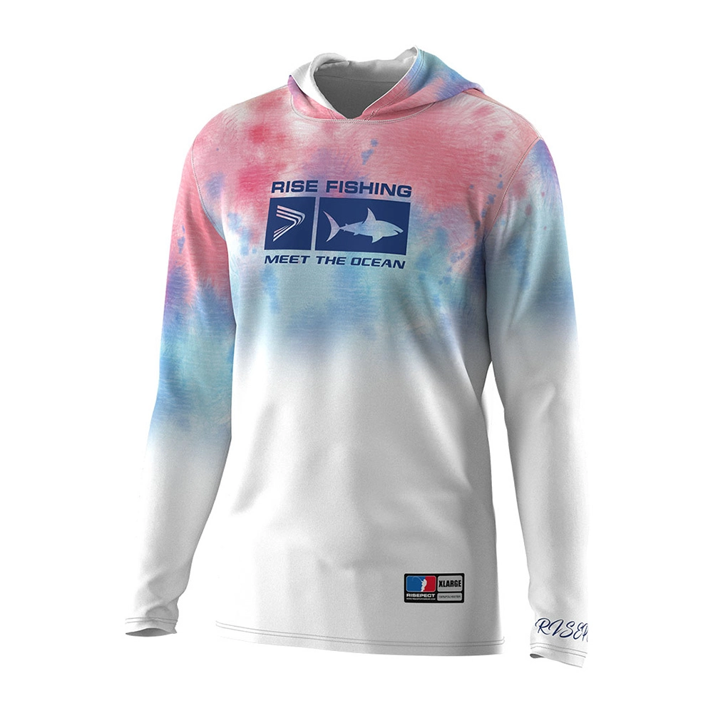Rise Gradient Fishing Jersey Hoodie 1