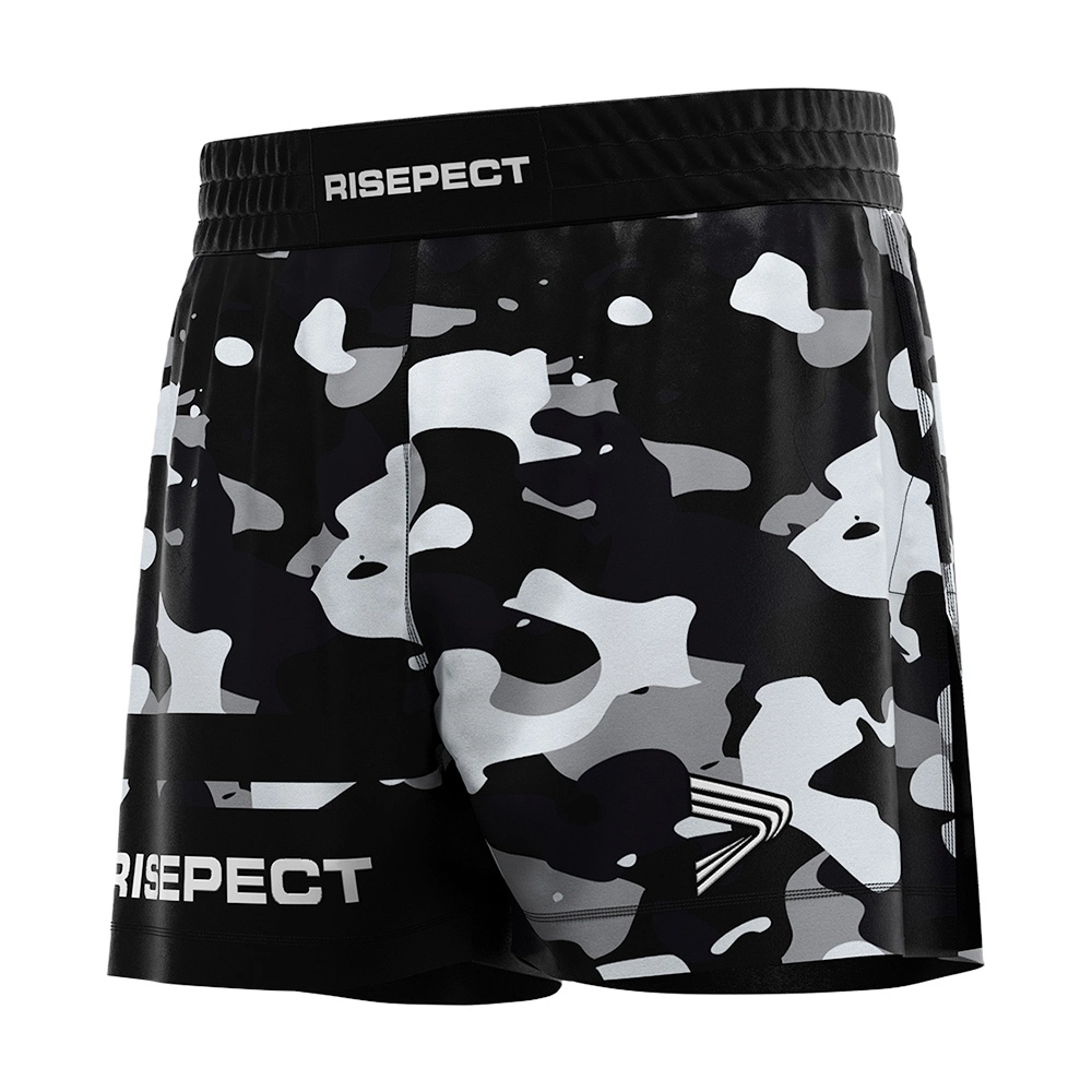 Rise 2.0 Camouflage BJJ MMA Shorts High Slit Ultralight BJJ Training Shorts 1