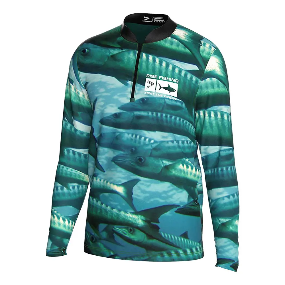 Uv Long Sleeve Fishing Shirts Rise Sportswear Company 2