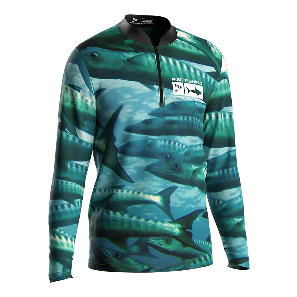Uv Long Sleeve Fishing Shirts Rise Sportswear Company 3