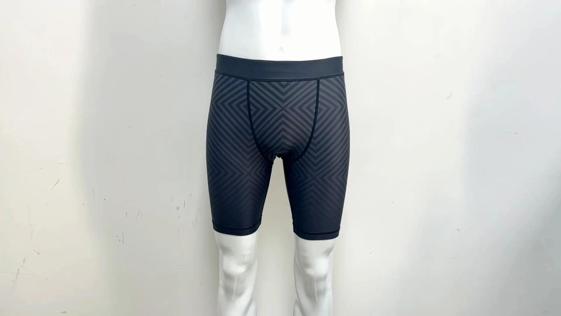 Rise 2.0 BJJ MMA Vale Tudo Shorts Jujitsu Black BJJ Geometry 1