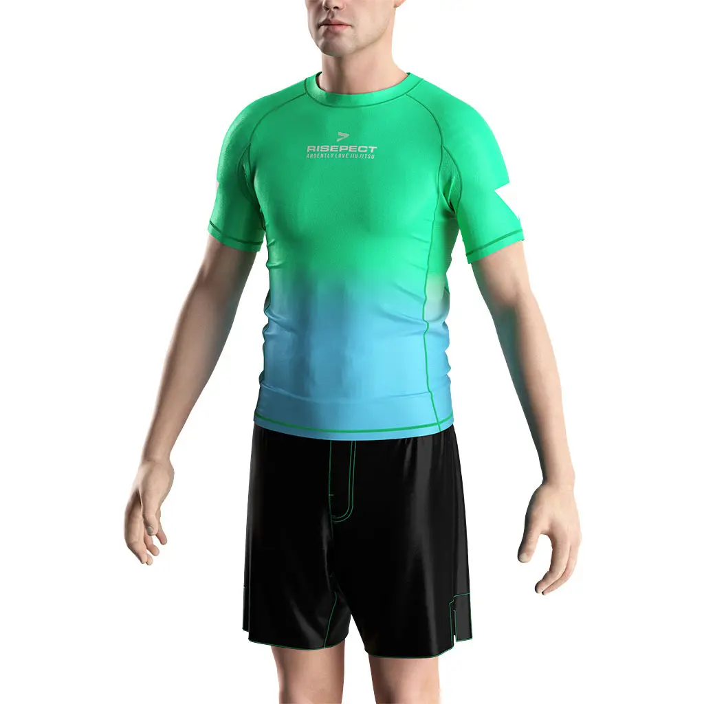Bjj Rash Guards Short Sleeve Rise Sportswear Brand Company 6