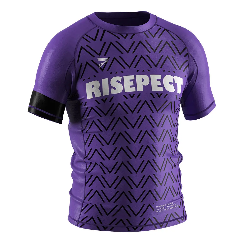 Rise Sportswear Brand Women's Bjj Rash Guards Short Sleeve Factory 4