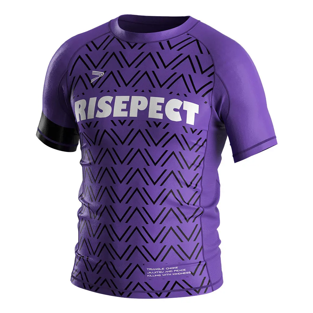 Rise Sportswear Brand Women's Bjj Rash Guards Short Sleeve Factory 2