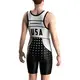 Wholesale 2 Piece Wrestling Singlets Rise Sportswear Brand 7