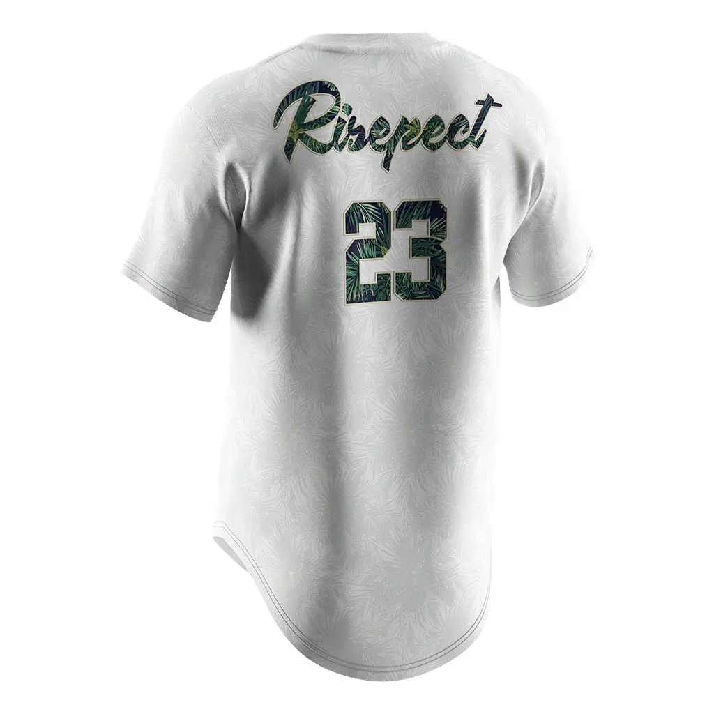 Rise Sportswear Brand Custom Made Baseball Shirts Factory 5