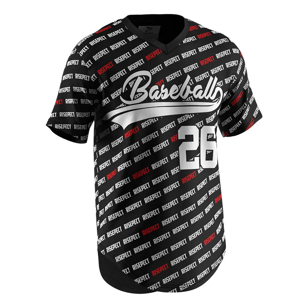 Custom Made Baseball Shirts Rise Sportswear, 4