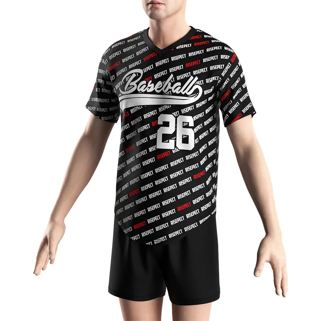 Custom Made Baseball Shirts Rise Sportswear, 6