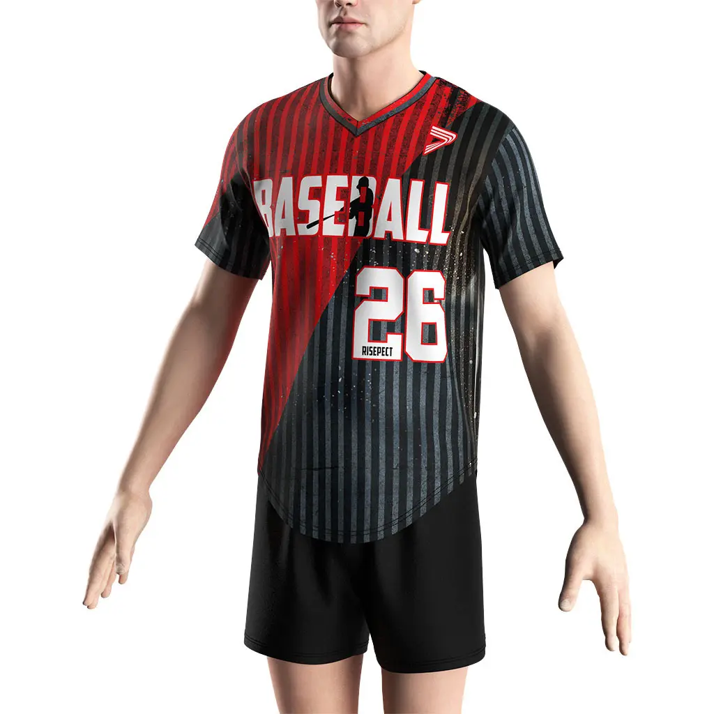 Baseball Shirts Wholesale Rise Sportswear Brand 6