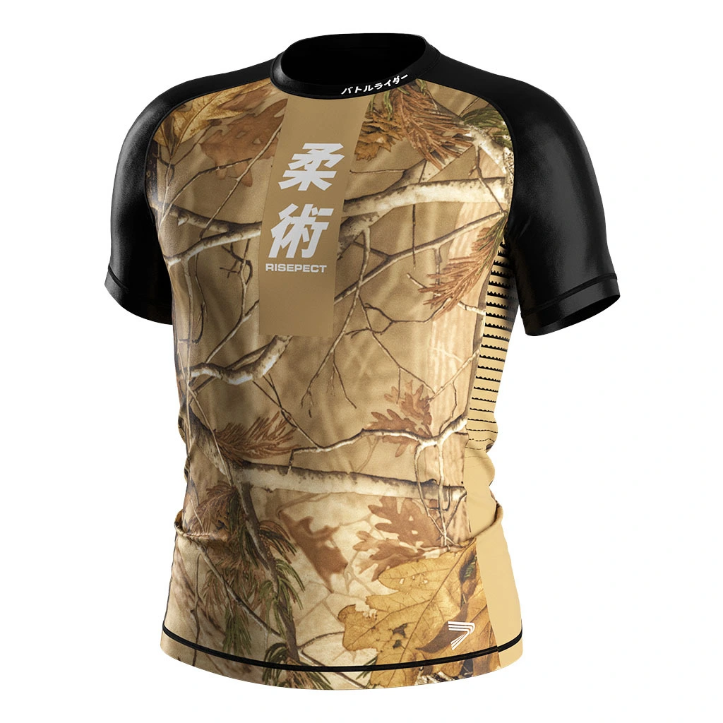 Rise 2.0 Custom Wholesale Bjj MMA Short Sleeve Rash Guard JIUJITSU 1