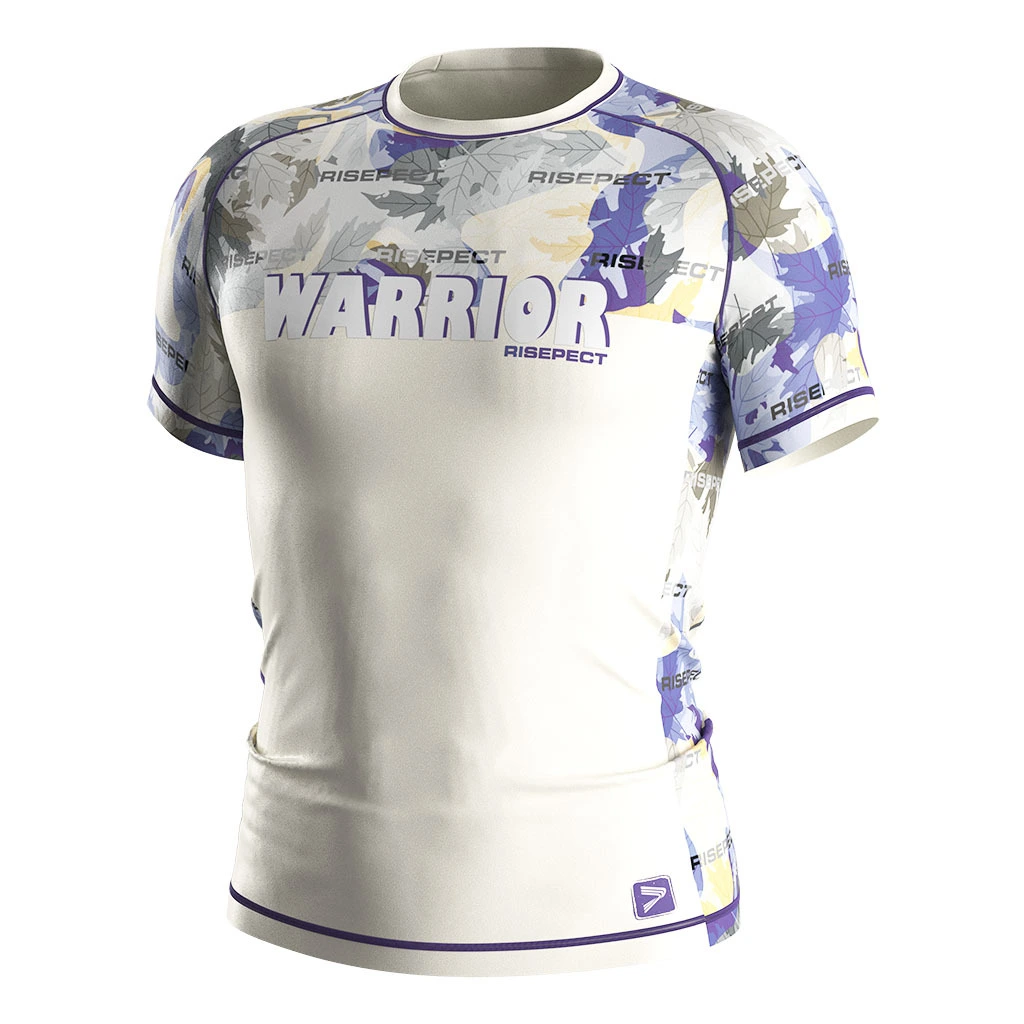 Rise 2.0 Custom Wholesale Bjj MMA Short Sleeve Rash Guard Warrior 1