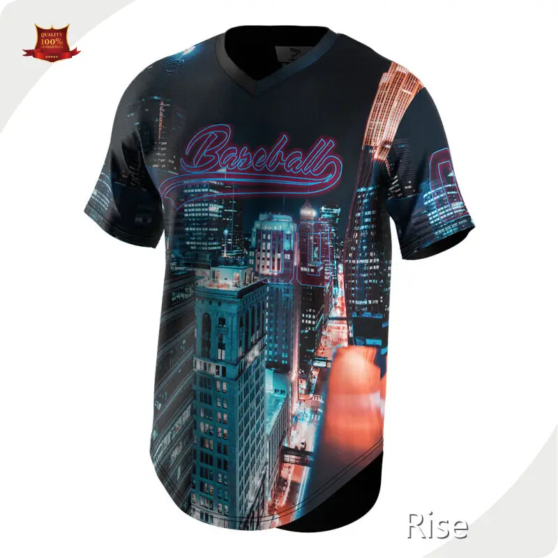 Personalized Baseball Shirts Rise Sportswear Custom 1