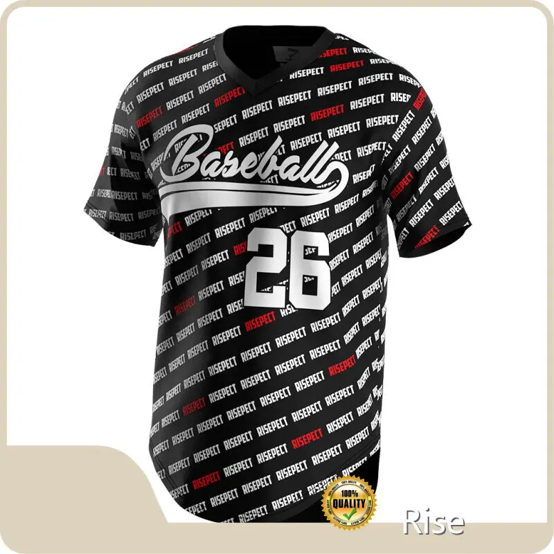 Custom Made Baseball Shirts Rise Sportswear, 1