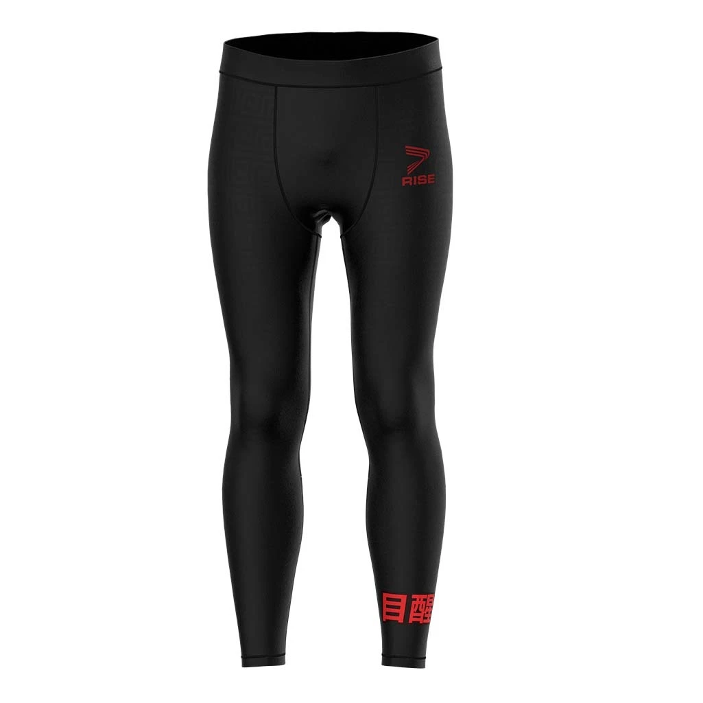 Rise Jiujitsu BJJ MMA Spats Black 1