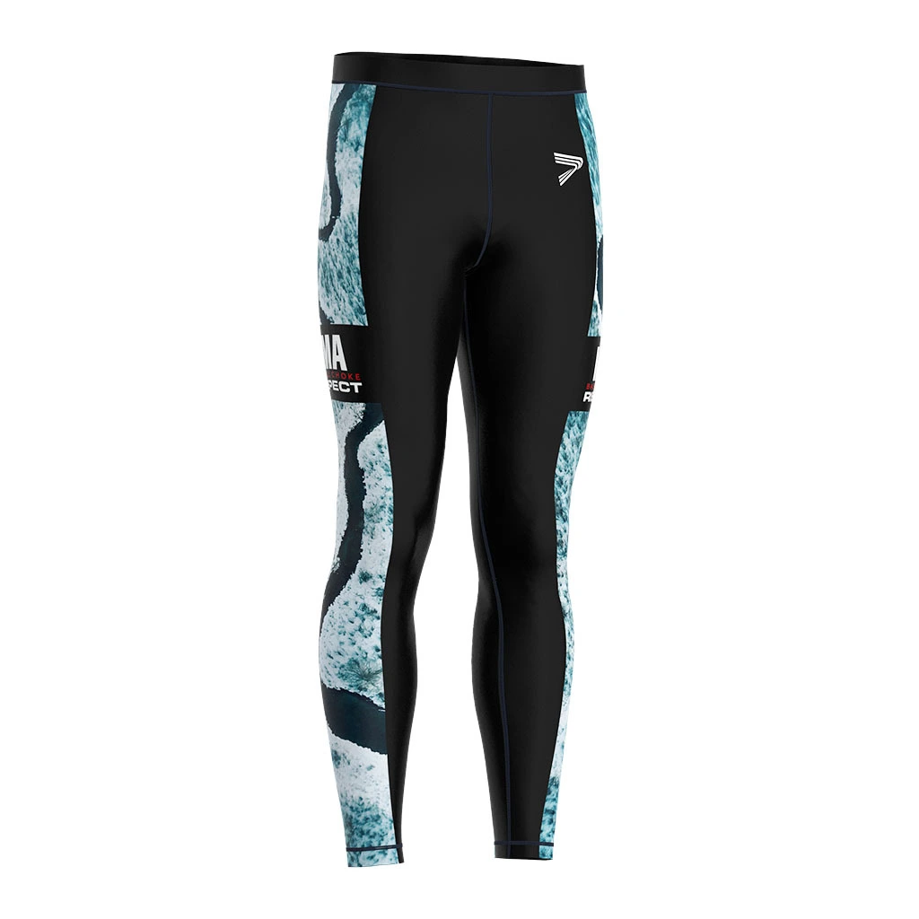 Rise jiujitsu BJJ MMA Spats Blue-black 1