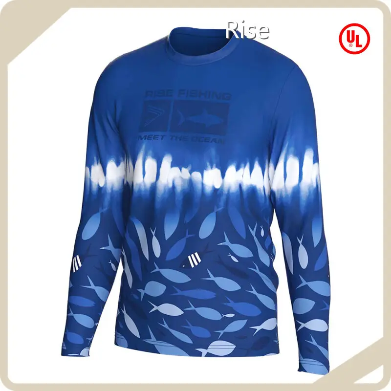 Rise Sportswear Custom Uv Fishing Shirts Suppliers 1
