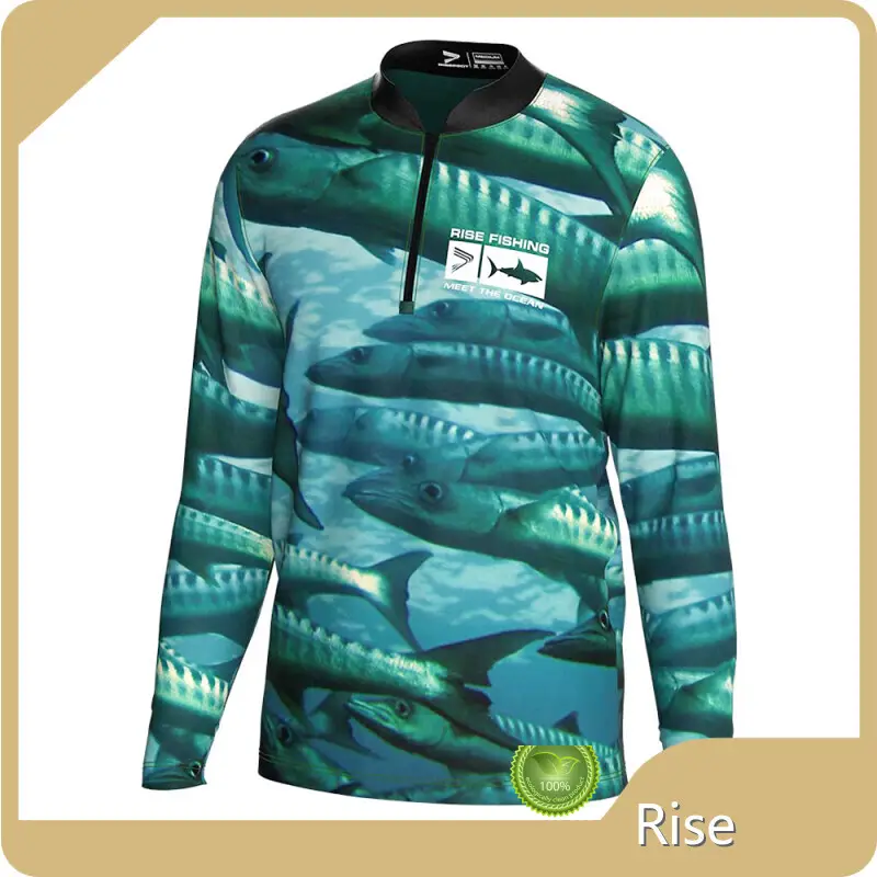 Long Sleeve Fishing Shirts Uv Protection Rise Sportswear Company 1