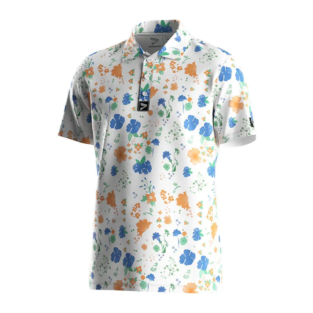 Ladies Golf Polo Shirts Bulk Floral Tshirts 1