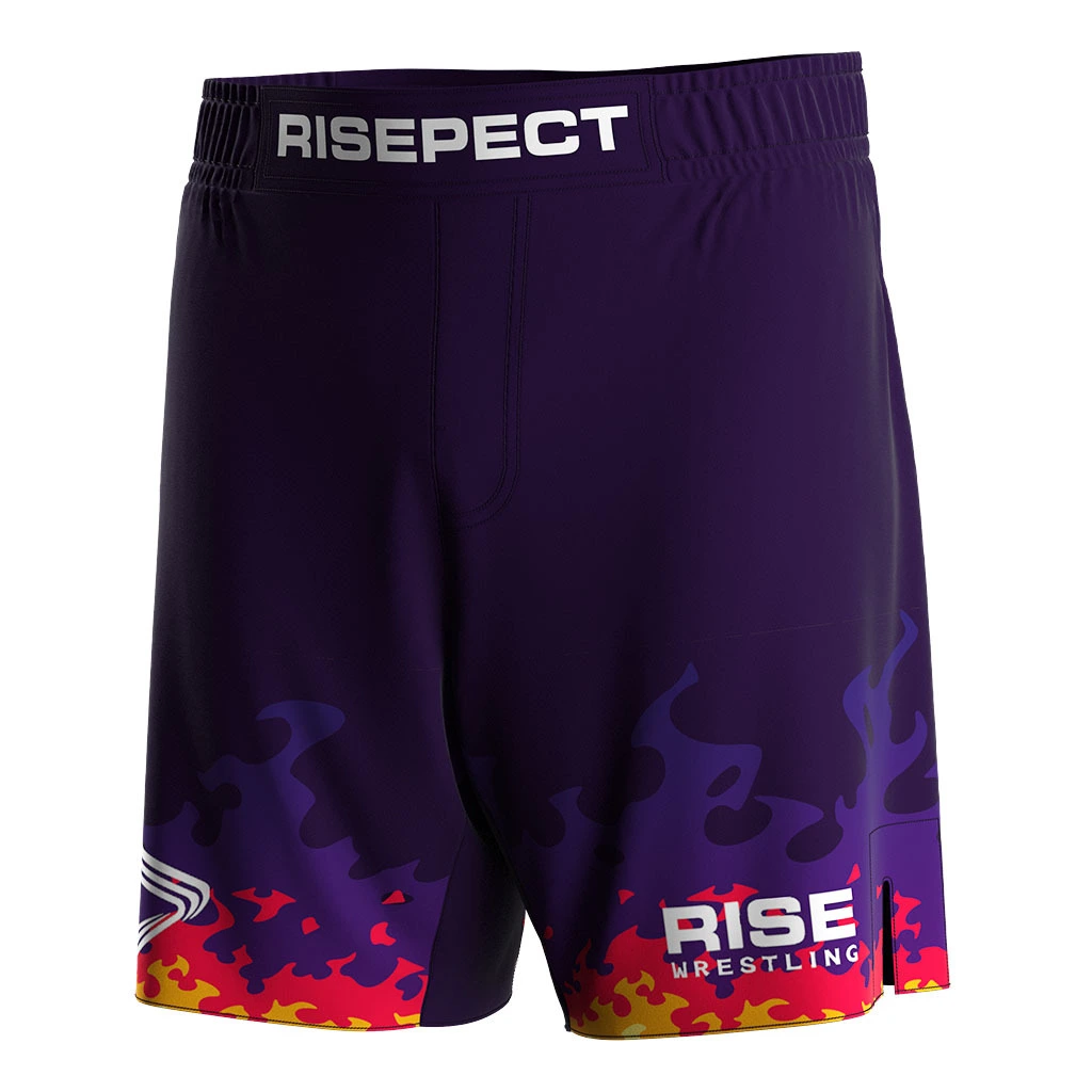 Custom Purple Wrestling Shorts: Comfort & Durability for Athletes 1