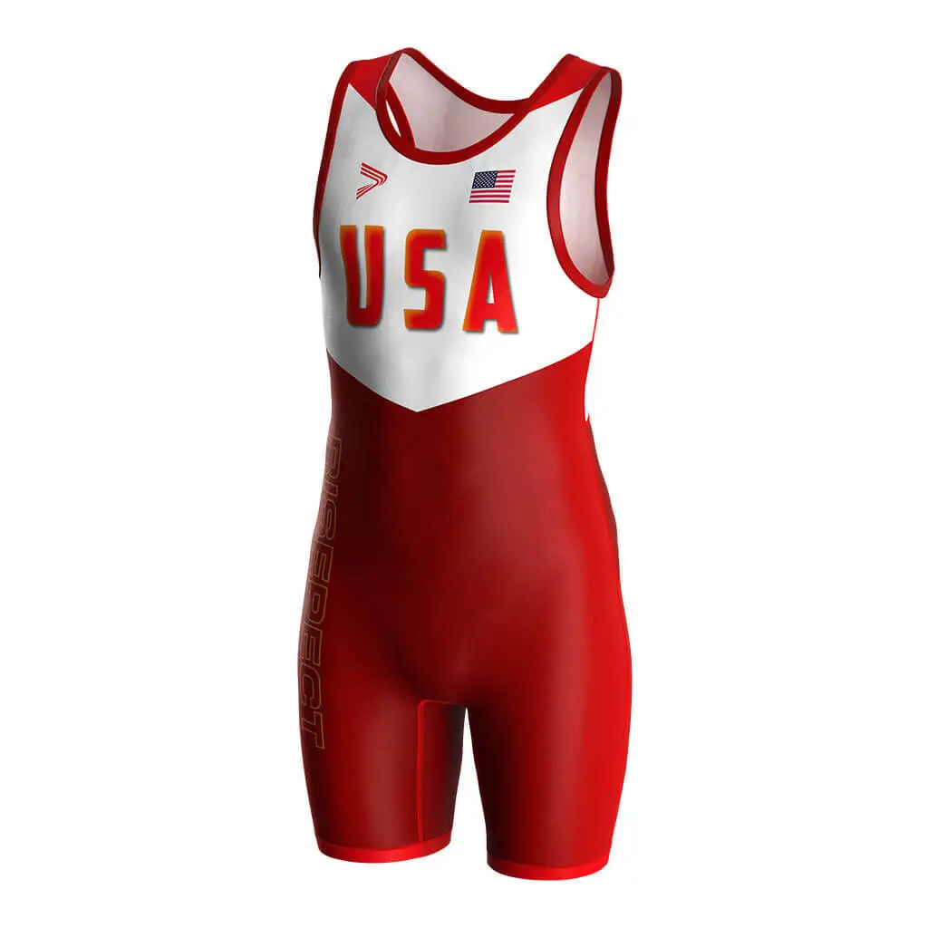 Sublimated Wrestling Singlets Customizable Designs for Teams​ Wholesale 1