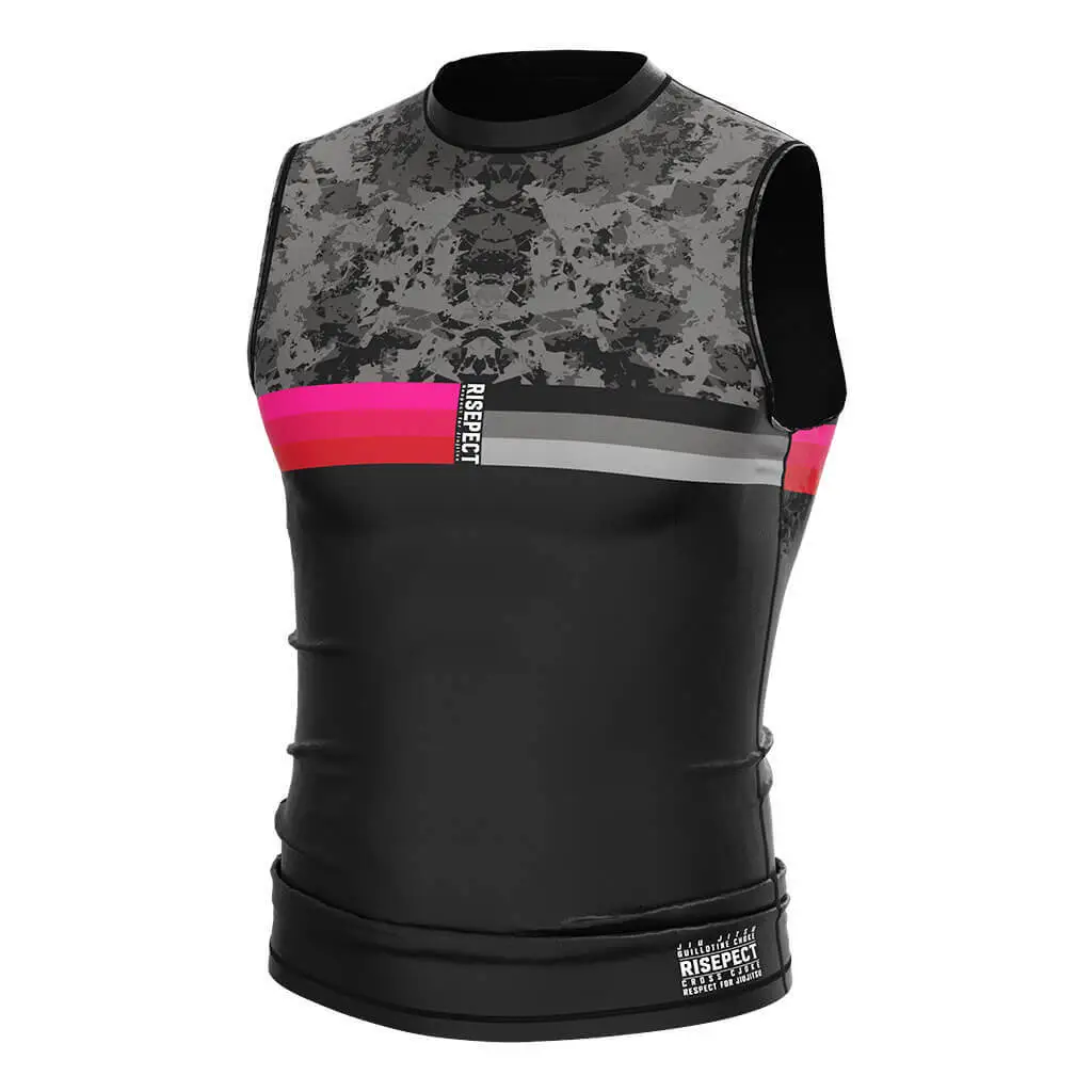 Fox Camo Print Sleeveless Rash Shirt Vests Wholesale BJJ MMA 1