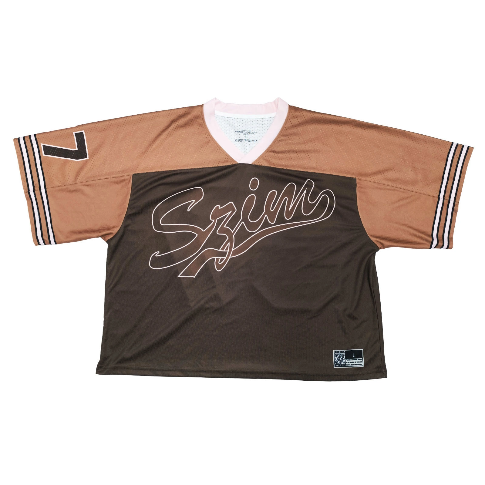 OEM Case:Vintage Championship Football Jersey Lightweight Fabric Designed for True American Style 1