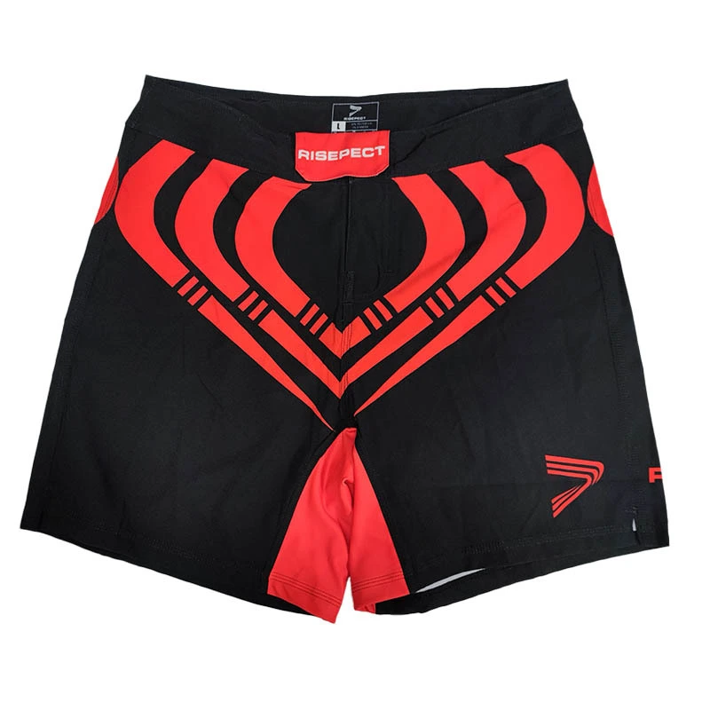 RISEPECT Dynamic Red MMA Fighting Shorts 1